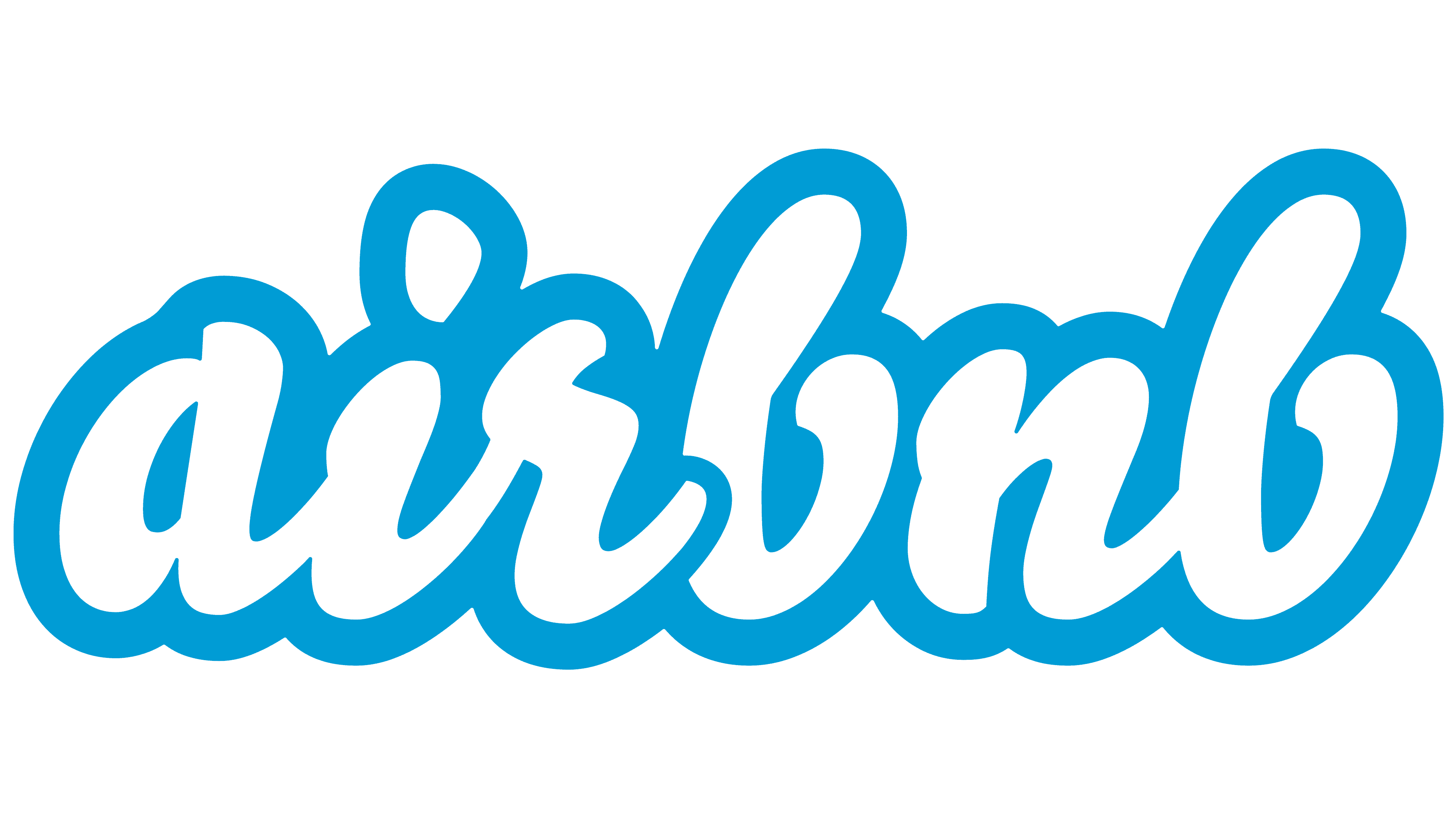 Airbnb blue logo