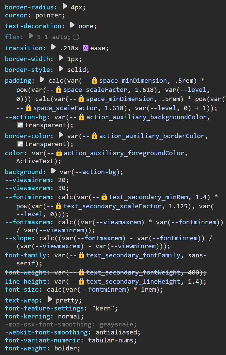 CSS variables with emoji
